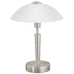 eglo lampada da comodino solo 1 nichel bianco