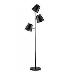 ecolight lampada da terra colt 3 luci grigio ghiacciato