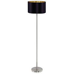 Eglo Lampada Da Terra Maserlo In Acciaio H 151 Cm E27