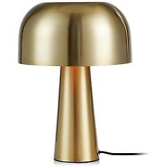 markslojd lampada da tavolo blanca bronzo