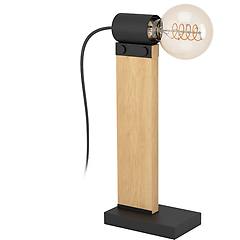 Eglo Bailrigg Lampada Da Tavolo Di Legno