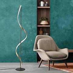 Qsmarthome Paul Neuhaus Lampada Da Terra Led Q-swing Nero