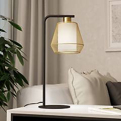 Eglo Lampada Da Tavolo Ciudadela Nero/ottone