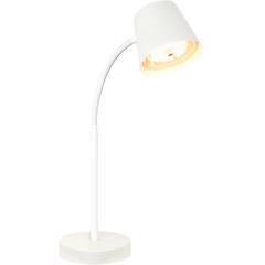 briloner lampada da tavolo a batteria led biwo bianca dimmer tattile metallo