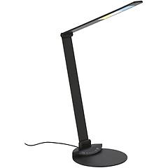 briloner lampada da tavolo led haiti 700 lm cct h 80 cm nero