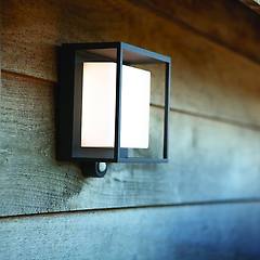 Ecolight Lutec Applique Solare Curtis In Alluminio 3w