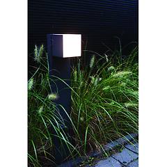 Lutec Lampione Da Giardino Cuba H 75 Cm Antracite 1200