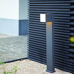 Lutec Lampione Da Giardino Cuba H 75 Cm Antracite 500