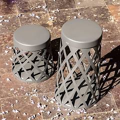 Faro Barcelona Shadow Led Lampada Paletti Grigio Scuro