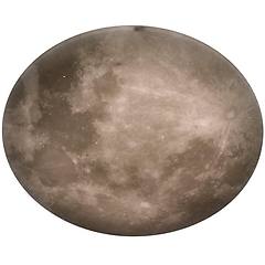trio plafoniera led lunar con telecomando 60 cm