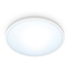 Wiz Superslim Plafoniera A Led Cct &oslash;29cm Bianco