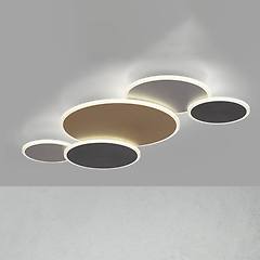 Qsmarthome Paul Neuhaus Plafoniera Led Design Q-piato Multicolore