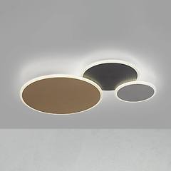 Qsmarthome Paul Neuhaus Plafoniera Led Design Q-piato Multicolore