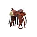 sella western da pony modello silver wire