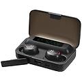 - bluetooth earbuds + powerbank
