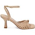 sandali beige tacco 7 5 cm