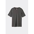 t-shirt in modal cashmere uomo grigio scuro taglia m
