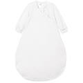 sacco nanna leggero per bebè con maniche cerniera dimensioni 62 cm bianco