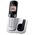 cordless singolo dect silver e white kx tgc250jtb