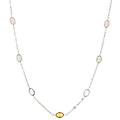 collana donna oro bianco gl100706