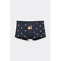 boxer cotone superior stampa volpi uomo blu taglia 6