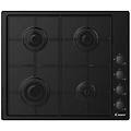 - piano cottura chw6lbb a gas 4 fuochi gas colore nero