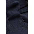 calze corte in cashmere seta e cotone uomo blu taglia 44-45