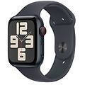 watch se gps + cellular 44mm cassa alluminio mezzanotte con mezzanotte sport band m/l (mxgm3ql/a)