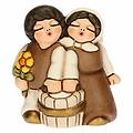 bimbi con latte presepe classico bianco