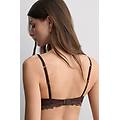 reggiseno balconcino denise pretty flowers donna marrone taglia 3b
