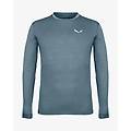 maglia puez melange dry manica lunga grigio azzurrino xxl
