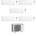 climatizzatore penta split linea plus msz-ay vgk 9+9+9+12+12 con mxz-5f102vf inverter r-32 wi-fi
