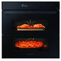 forno a vapore dual cook flex steam serie 5 76l nv7b5760wbk (nv7b5760wbk)