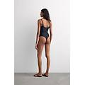 body eri in microfibra donna nero taglia m/l