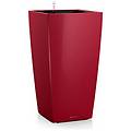 - vaso cubico premium 30 rosso scarlatto lucido 30x30xh56 cm