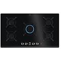 piano cottura gas 5 zone serie 800 kgg953753k flamelight black (90cm) 949 750 994