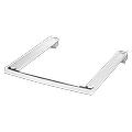 kit sovrapposizione lavatrice asciugatrice crystal clean skk-5ew white