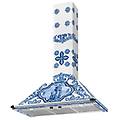 kt90dgme cappa a parete trapezoidale dolce & gabbana blu mediterraneo axlxp circa 740x895x530