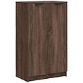- scarpiera rovere marrone 59x35x100 cm in legno multistrato