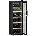 wpbli5231 cantina vino a libera installazione wpbli 5231 con porta in vetro e telaio nero da 60 cm