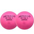 palline tennis tb 100 foam rosa x2