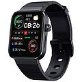 t1 bluetooth 43mm amoled nero resistenza all'acqua 2atm spo2 cardiofrequenzimetro