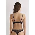 reggiseno push-up bellissima in pizzo donna nero taglia 2b