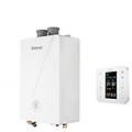 caldaia a condensazione momiji 29 kw con cronotermostato wi-fi integrato completa di kit scarico