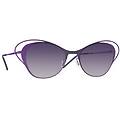 occhiali da sole mod 0219 i-thin metal violet fuxia led d moda occhiali da sole eleganti e leggeri