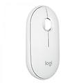 Logitech Mouse Wireless Pebble Mouse 2 M350s Bianco 4000 Dpi
