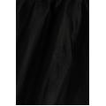 gonna da bambina con sopragonna in tulle black junior 10 anni
