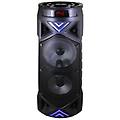 - 2x 15. 24 cm (6'') 20w rms bluetooth tf / sd usb aux luci led nero