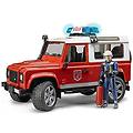 - land rover defender station wagon pompieri con luci e suoni