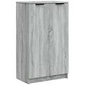 - scarpiera grigio sonoma 59x35x100 cm in legno multistrato